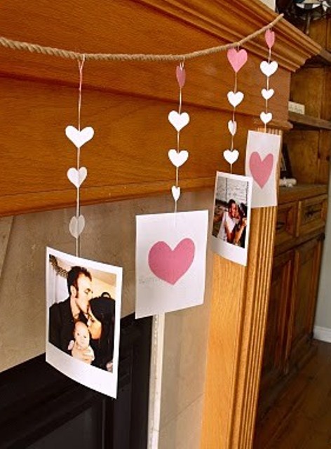 valentines day mantel decor ideas 30 65 вещей, способных сделать день всех влюбленных 14 февраля действительно особенным