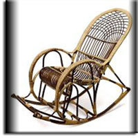  Кресла-качалки  из лозы